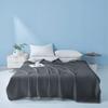 Solid Color Summer Ice Silk Quilted Quilt Thin Breathable Cooling Blanket Throw Blanket  Dormitory
