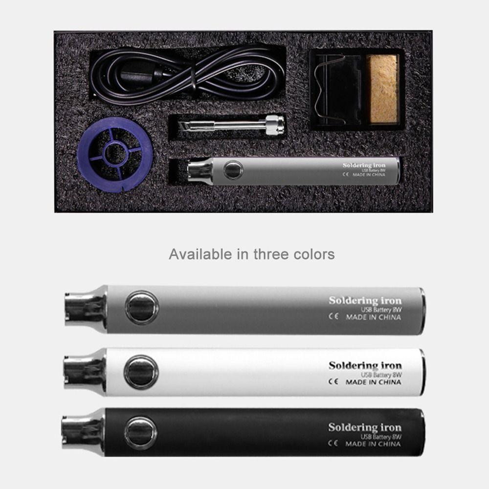 Portable lithium battery Fast Charging USB Repair Welding Tools Solder Iron Electric Soldering Iron