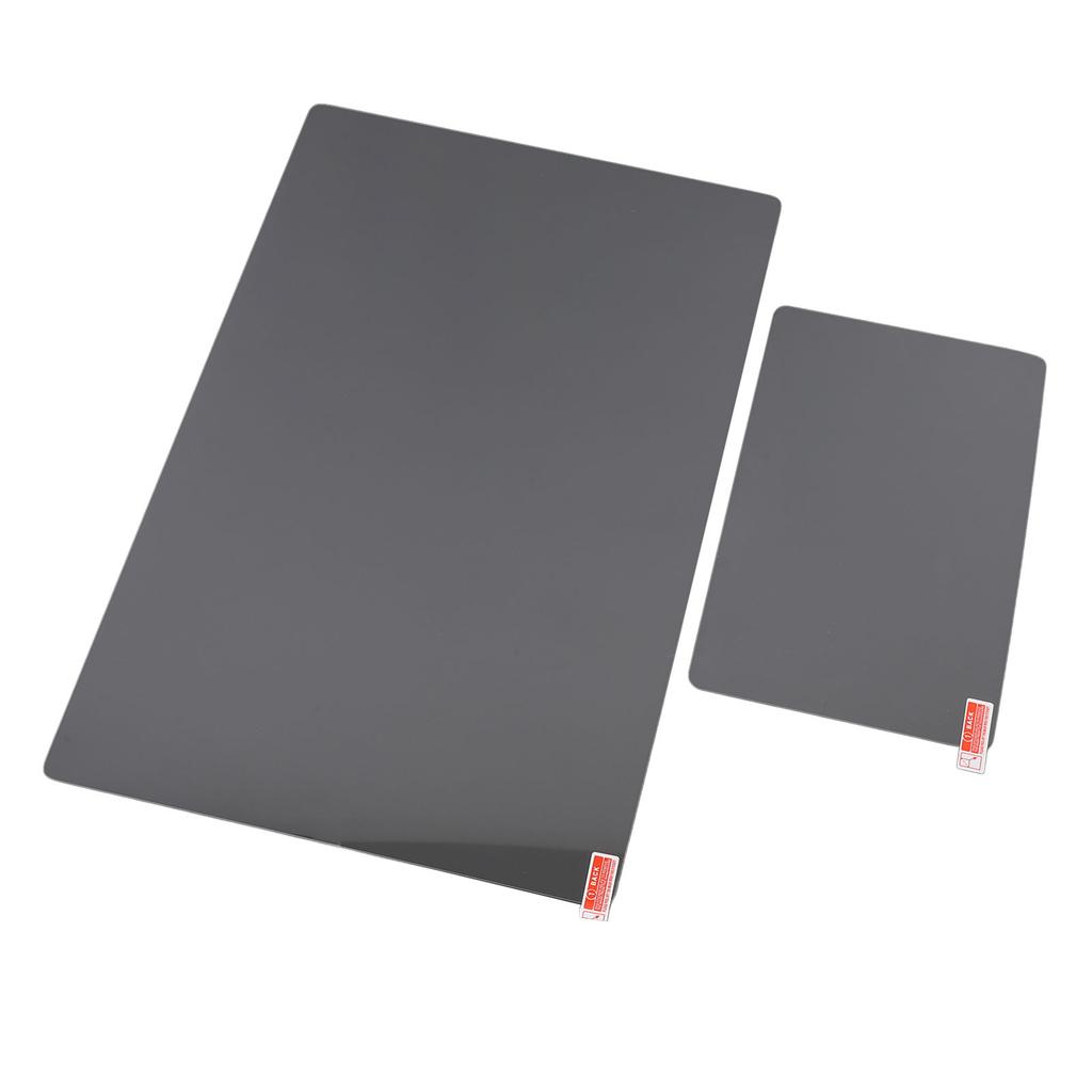 2Pcs Car Screen Tempered Glass Protector 15in 8in Main Rear Screen Display Tempered Glass Replacement for Tesla Model 3