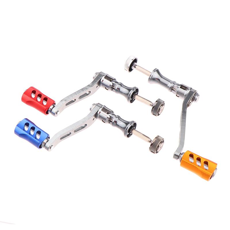 Fishing Reel Handle Grip Replacement Part Lightweight High Strength Aluminum Alloy Spinning Fishing Reel Metal Rocker