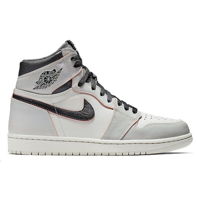 Air Jordan 1 Retro High SB NYC To Paris Unisex Sneakers White Light-Bone Crimson-Tint-Hyper-Pink-Black CD6578-006