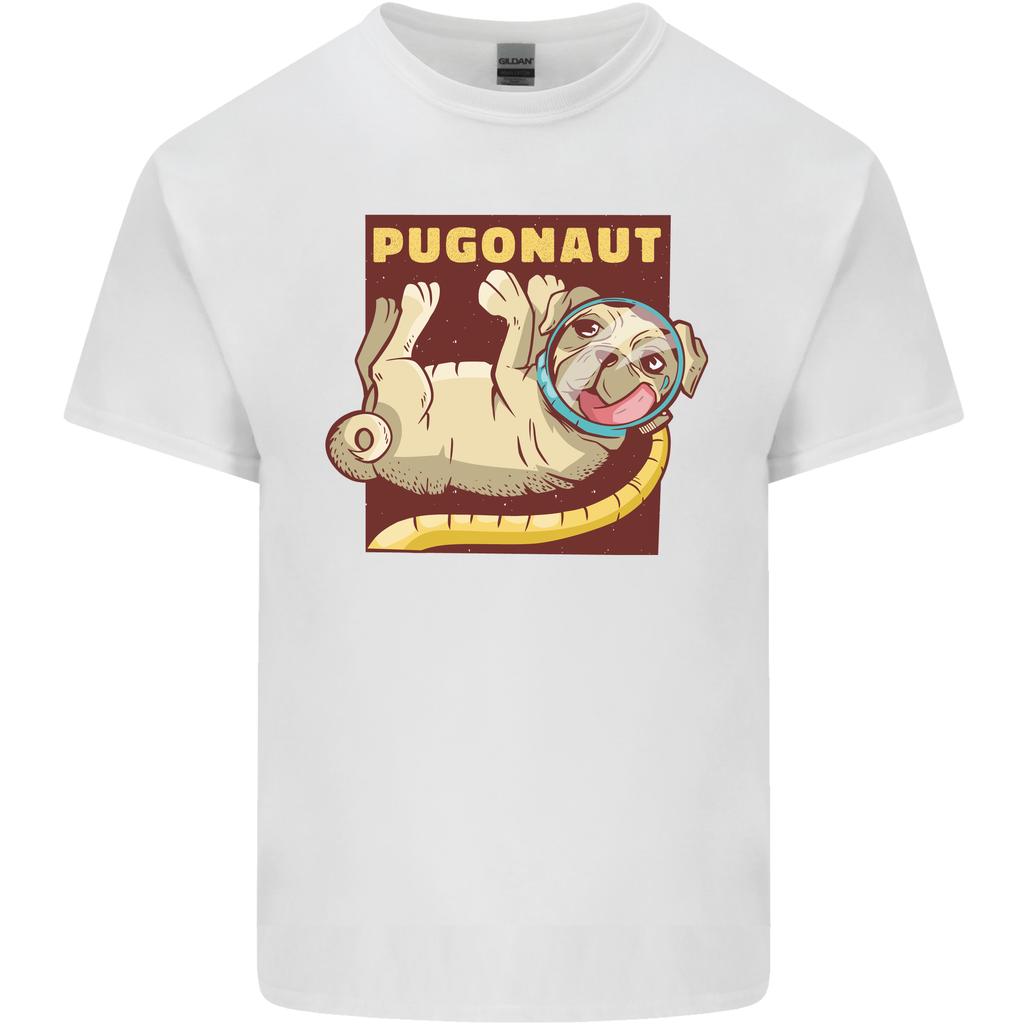 Pugonaut Funny Astronaut Pug Dog Space Unisexs Light Cotton TShirt