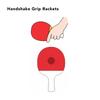Přenosná sada stolního tenisu Rukojeť Handshake Ping Pong Kit se 2 pálkami 3 míčky pro každodenní zábavu