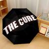 The Cure Print 8?Ribs Automatic Umbrella Wind Resistant Lightweight Folding Umbrella For Outdoor Travel