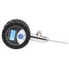 Mini Soccer Ball Pressure Gauge Volleyball Basketball Barometers with Digital Display