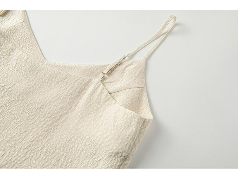 Damen-Set aus französischer Maulbeerseide: Camisole & Langer Rock - Frühjahrs-/Sommer-Mode
