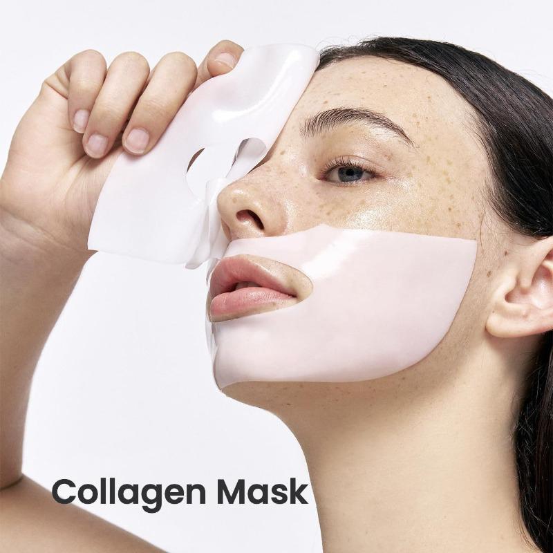 4PCS Bio-Collagen Deep Face Mask Shrink Pores Deep Hydrating Overnight Mask Moisturizing Refreshing Brightening Face Skin Care