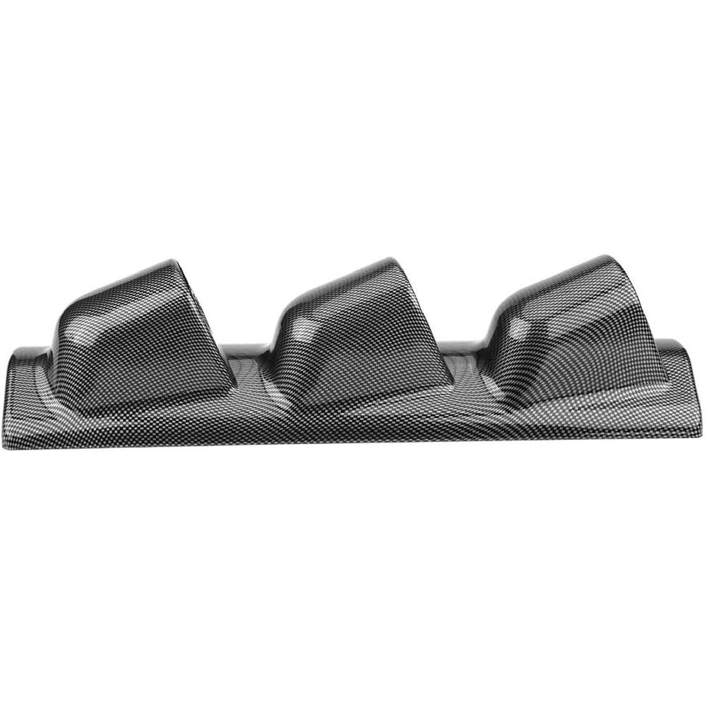 Acouto Gauge Mount Pod Gauge Bracket Holder Universal Heavy Duty Racing Sport Meter Gauge Pillar Mount Pod Holder(Triple Hole)