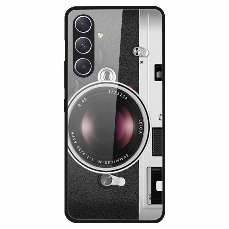 Tempered Glass Case For Samsung Galaxy A34 / A54 5G Cover Hard Shockproof Cases for Samsung A54 Funda Coque for GalaxyA54 case