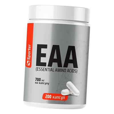 Essential Amino Acids In Capsules, EAA 700, 200caps (27584003)