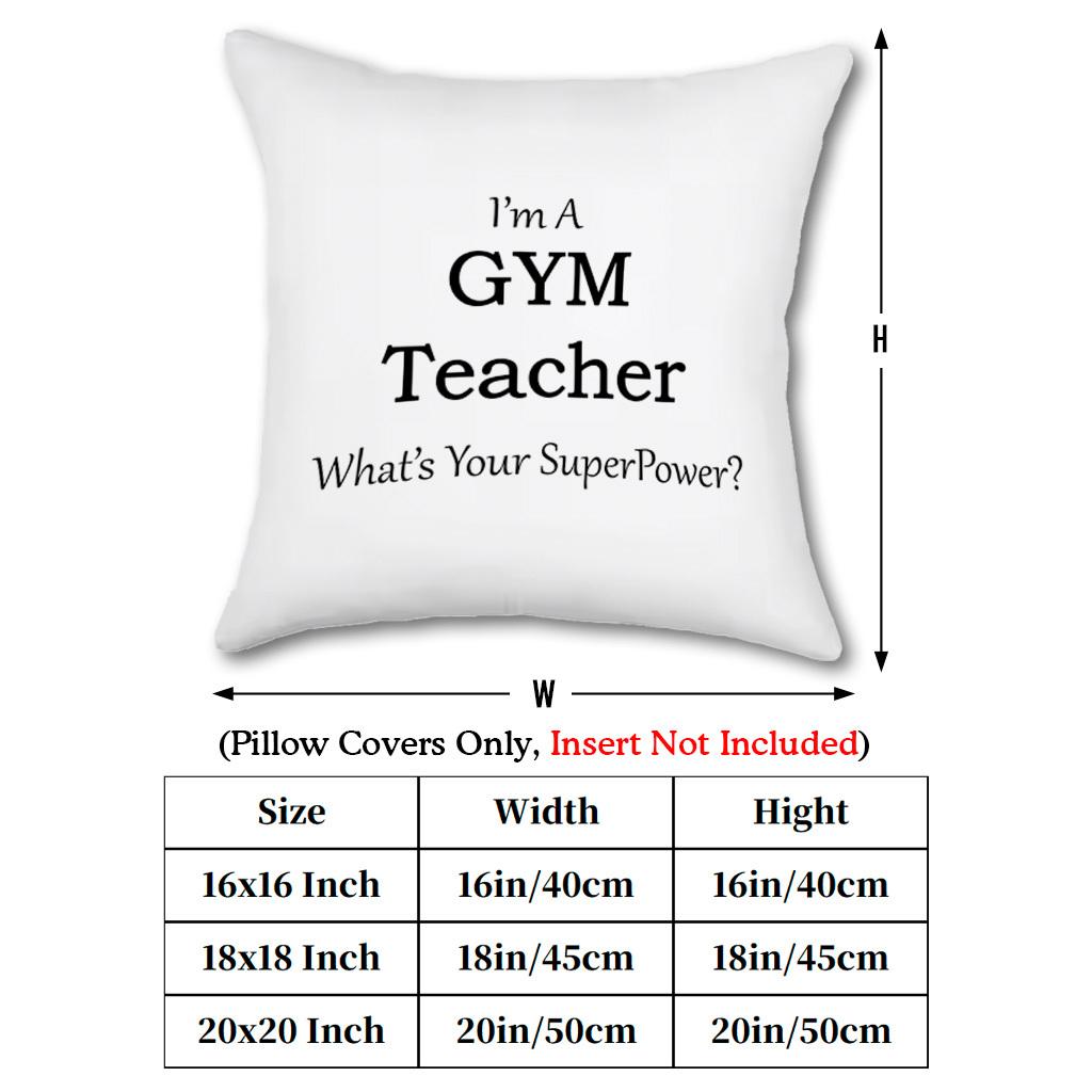 1pc Abstract Text-Based Motif Pillowcase for Home Decoration Cushion Cover Polyester 45x45cm 18x18in