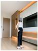 High Elastic Belly Support Maternity Slimming Straight-Leg Pants for Spring, Summer, and Autumn