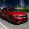Für BMW 3er M Sport G20 G21 G28 2019 2020 2021 2022 Frontstoßstange Spoiler Splitter Lippe 3-teilige Frontschaufel Modifikation
