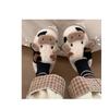 Animal Cow Plush Children Slipper Cartoon Kids Shoes Babi Flat Slides Child Cute Little Dairy Cow Indoor Soft Slippers Family