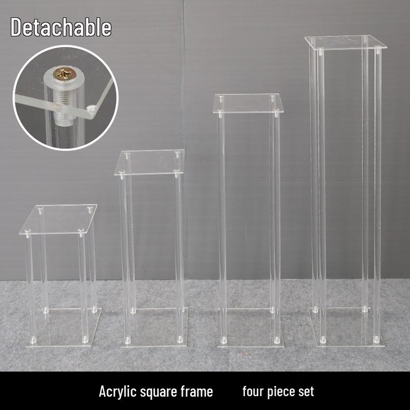 Iron Art Floral Stand for Wedding Aisle Decoration