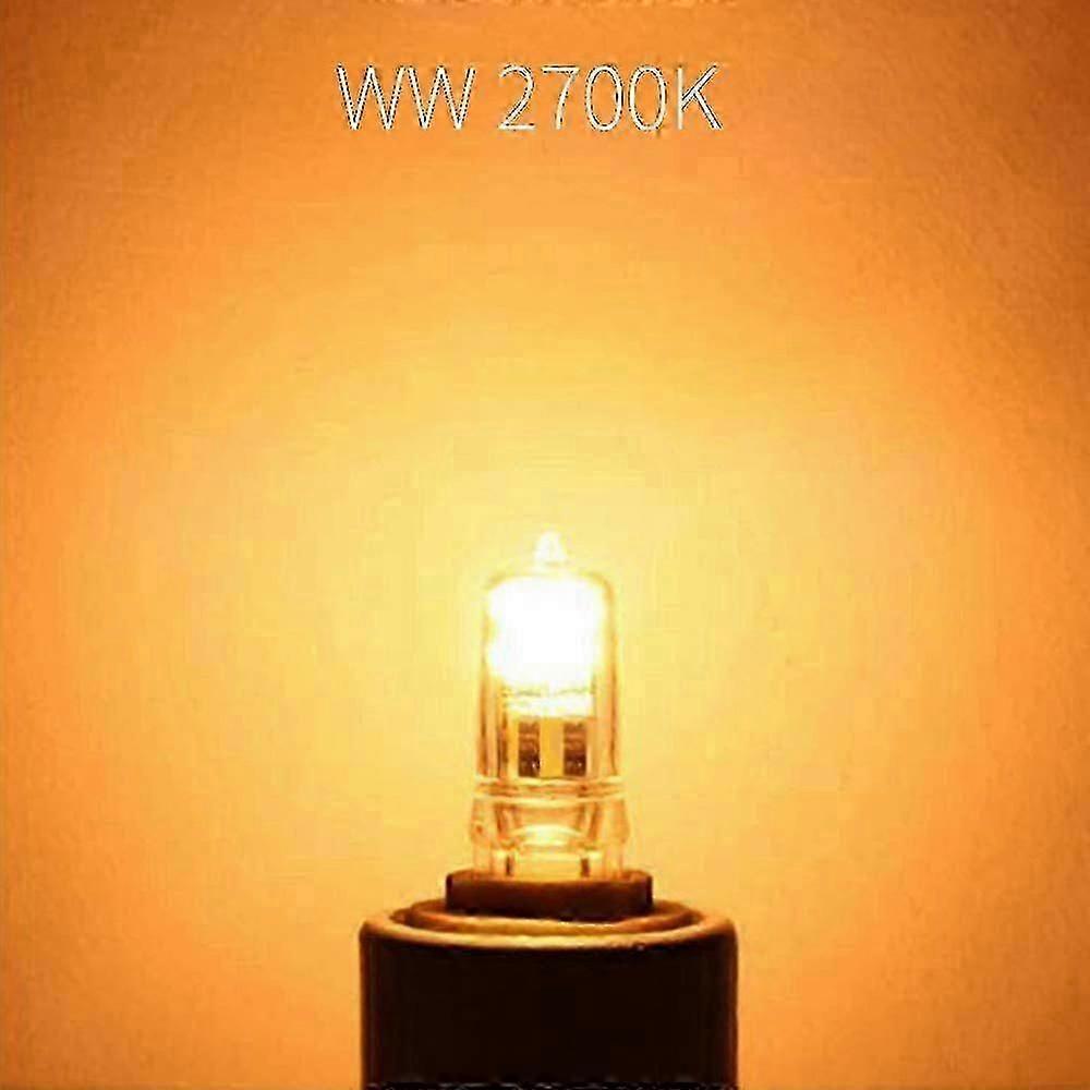 10pcs G6.35 Halogen Light Bulbs 2 Pin 12v 35w, Warm White 2700k, For Chandeliers, Track Lights, Landscape Lights, Desk Lamps S202412242326