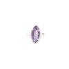 Purple Iolite Gemstone 925 Sterling Silver Handcrafted Jewelry Engagement Ring RR-64-3