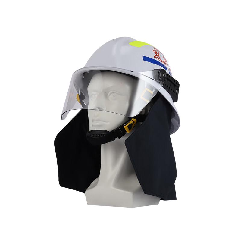 NLNTL Fire Safety Helmet with Face Shield & Cape 1