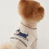 CROOKTHECHIHUAHUA Logo graphic sweatshirt - coconut milk