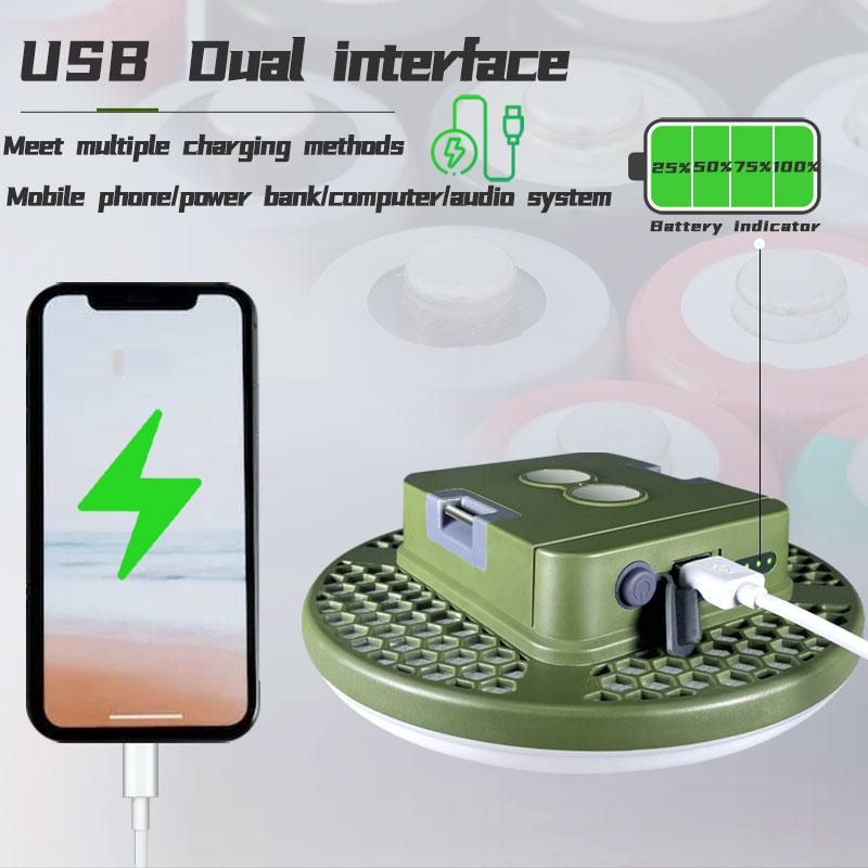 Tent Fishing Light Camping Light Multifunctional Portable Suspension Magnetic Suction High Power Ultra Bright