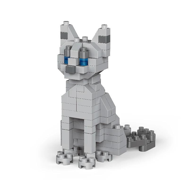 Knew Built Super Mini Dachshund Dog Building Block Toy Kit Corgi Poodle Entry-Level Learning Interactive Playtime Pet Cat Bricks
