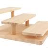 Display Riser Storage Organizer Cupcakes Holder Showcase Fixtures Wood Shelf Shelves for