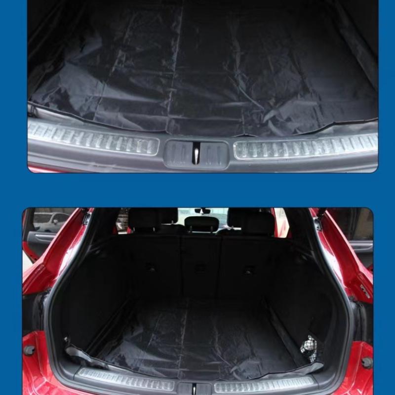 Universal Waterproof Cfiber Cargo Mat Portable Dustproof Luggage Liner Pet Mat For Car Suv Trunk Protection