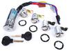 Citroen Berlingo 96-07 interruptor de ignição completo + 4 cilindros de fechadura CONJUNTO SEM IMOBILIZADOR