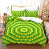 Home Textile Splicing Quilt Cover Digital Printing Three-Piece Set 3D