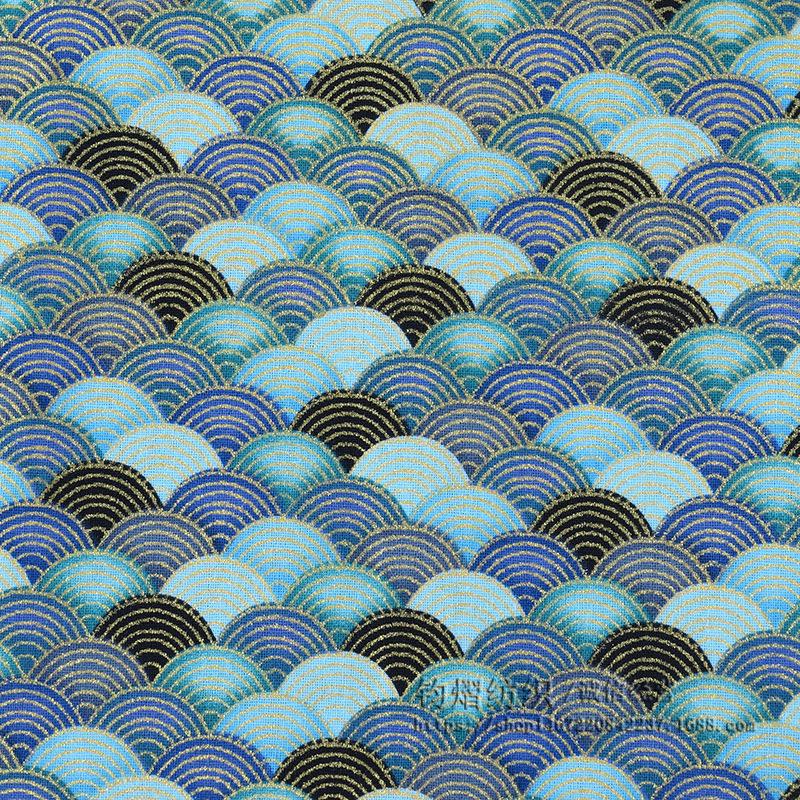 

Японская хлопковая ткань с изображением цветущей вишни для подарочной коробки ручной работы и кимоно