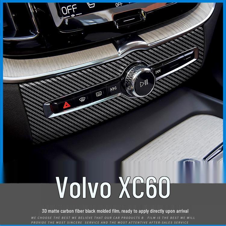 Volvo XC60 '18-'21 Carbon Fiber Interior Trim Sticker - Free Replacement