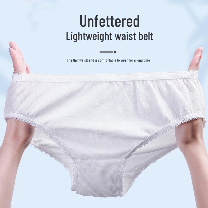Women's Disposable Maternity Underwear - 5-Pack, Sterile & Wash-Free for Postpartum and Travel