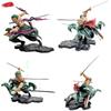 Heißes One Piece 10cm Anime Figur GK Roronoa Zoro Dreiklingen-Sa-maximum Manga Anime Statue Actionfigur Sammlermodell Kinderspielzeug