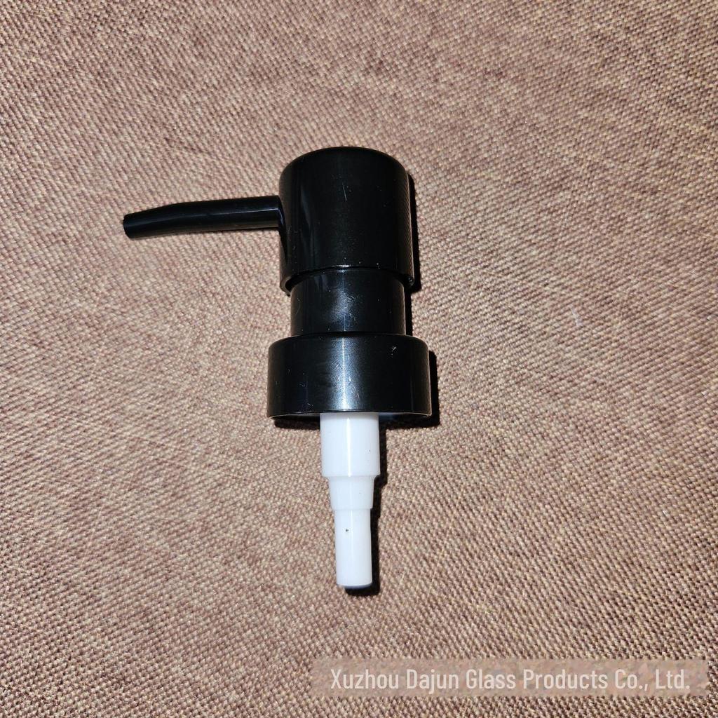 Duschgel- und Shampoo-Spenderflasche aus Twill-Glas, einteilig