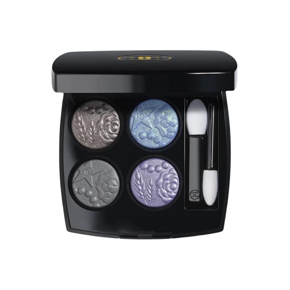Chanel Les 4 Ombres Eyeshadow 2025 Christmas Limited Edition Four Color Eyeshadow, Smoky Look Easy To Blend Cosmetics