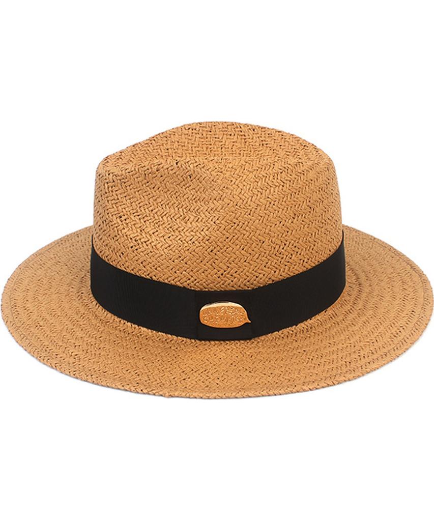Yunibeosyeolkemiseuteuli Swing Basic Brown Fedora Summer Fedora