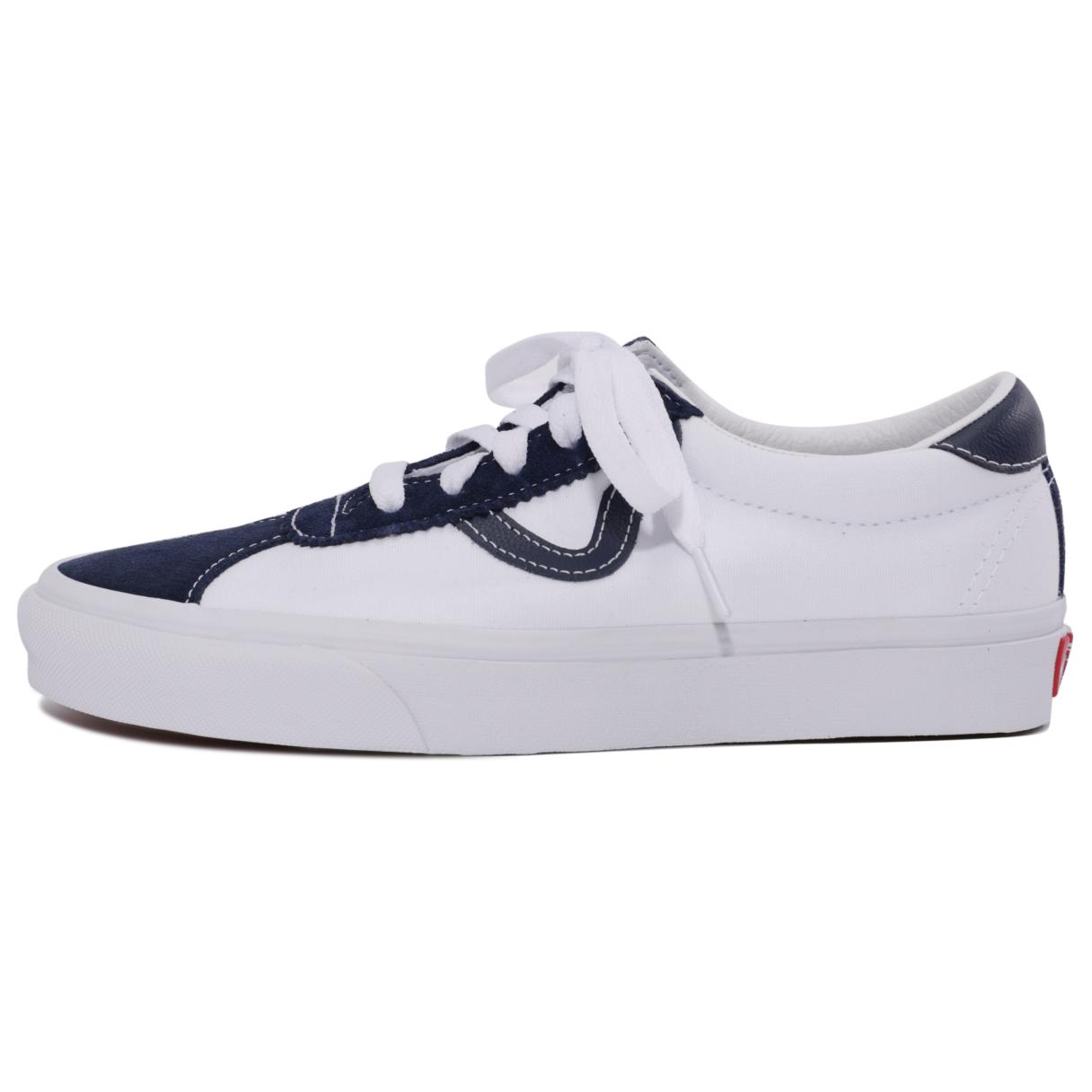 

New Vans Sports Low Top Skateboard Shoes Unisex White Blue VN0A4BU69YG 36