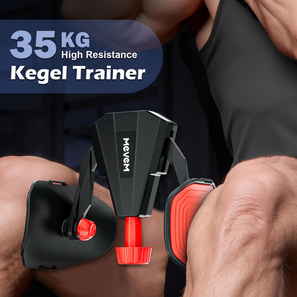 1pc Leg Trainer - Premium Kegel Exerciser for Strengthening Inner Thighs Advanced Adjustable Trainer for Mens Pelvic Floor Health,Sphincter Exerciser