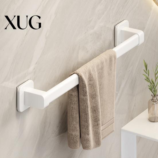 Wall-mounted Towel Rack Self-Adhesive Hand Bar Strong Load-bearing No-drill Easy To Install Bathroom Wall Mounted Hanger Removable