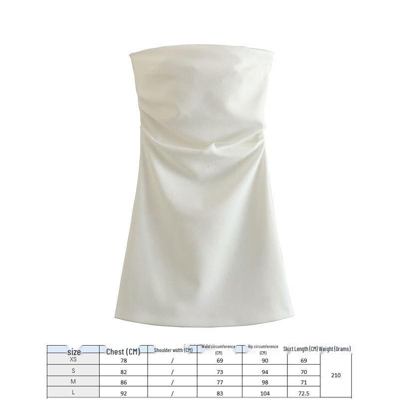 2024 European and American Fashion Black Silk Satin Midi Dress - Round Neck Sleeveless Design