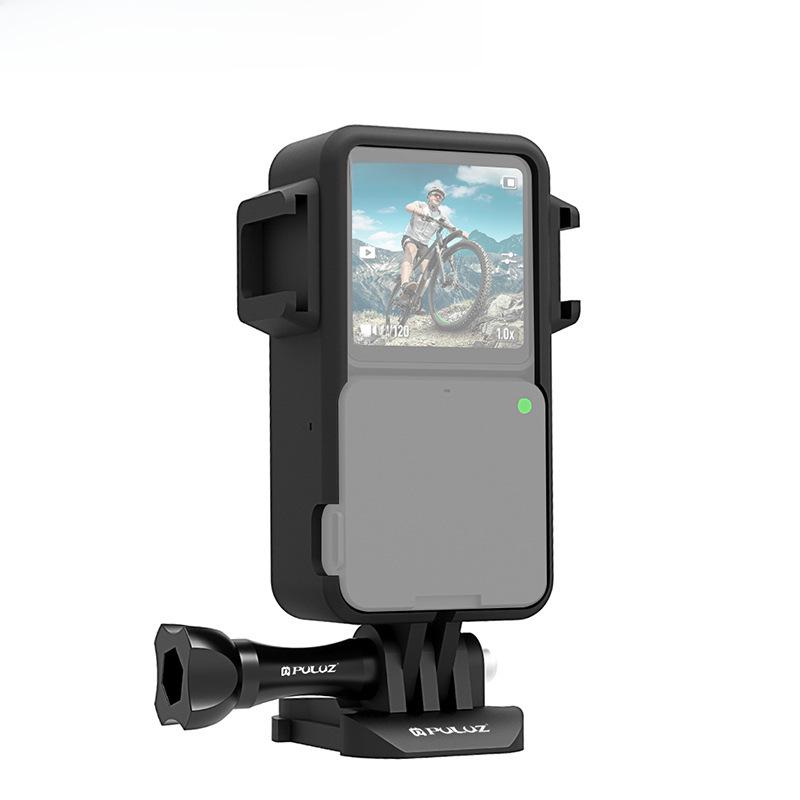 

Защитная рамка PULUZ из ABS с двумя портами «горячий башмак» для DJI Action 2 чёрный