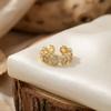 High-end Four-leaf Clover Open Ring Exquisite Workmanship Long-lasting Accessible Luxury Classy Versatile Open Ring