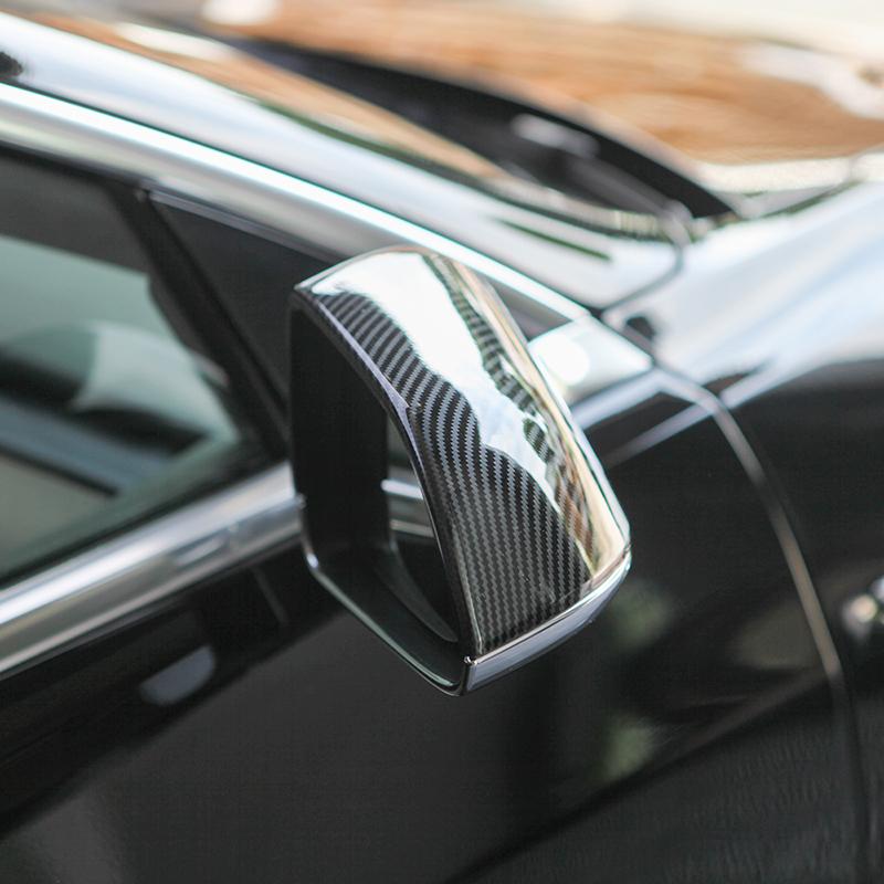 Car Side Mirror Cover For Tesla Model 3 2017-2024 Rear View Side Mirror Cover Case Trim ABS Rearview Mirror Protector