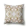 Polyester Pillow Case Automobile Decoration Home Printed Pillow Case Waist Cushion Cover Car Cushion Head Cushion Cover