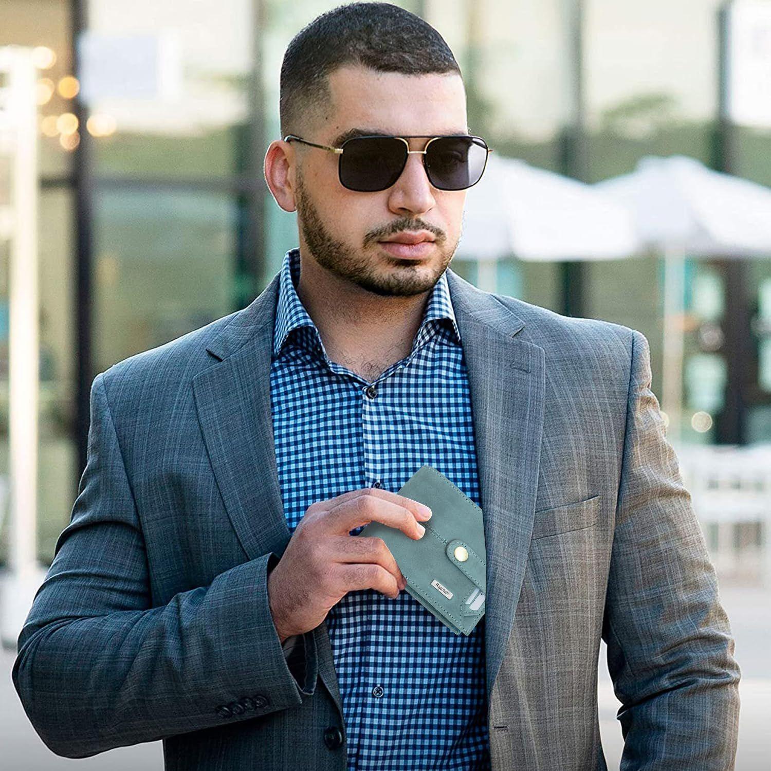 Мужской кожаный кошелек Doger Aqua Zimmer — фото 8