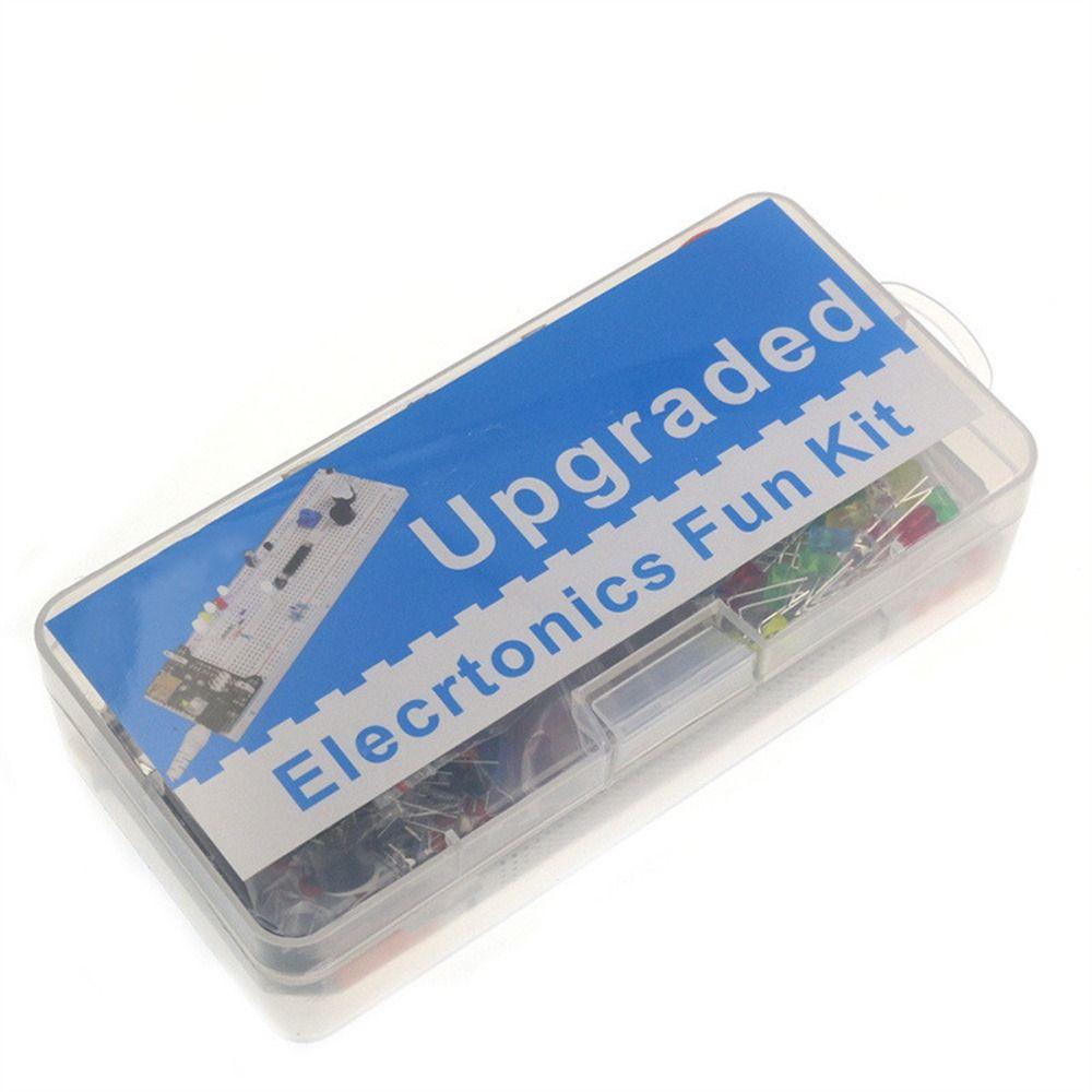 Pack Electronic DIY Kit Electronic Components Set Resistor Assorted Kit Electronics Fun Kit
