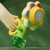Bubble Machine Toy Electric Automatic Sunflower Shaking Head Adjustment Light Dancing One Key Bubble Maker Toy For Kids