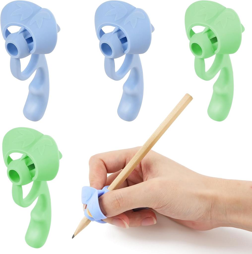 Children's Pen Grip Writing Aid Grip Posture Correction Stationery Pencil Holder For Kids Handwriting Training Correction Device