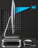 Monitor Stand with 4 USB Desktop PC Monitor Stand with Smartphone 8cm RGB PC Laptop Gaming 25kg Weight Capacity Ports, Stand, Stand, Drawer, Height,