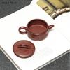 1PCS Handmade Carved Purple Clay Teapot Original Ore Purple Clay Large Mouth Dragon Tea Pot Kung Fu Tea Set